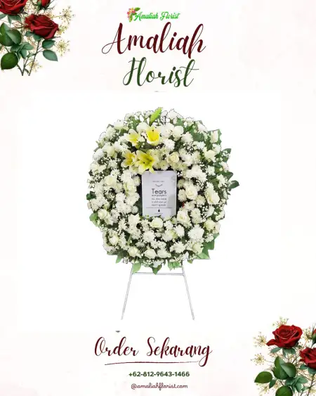 Krans Bunga Duka Karangnangka